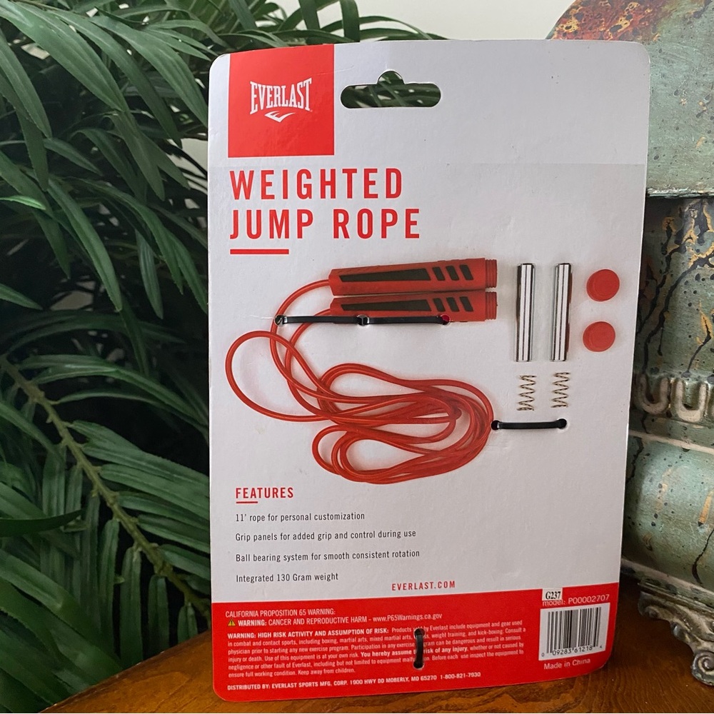 Everlast Weighted Jump Rope - Picture 2 of 3